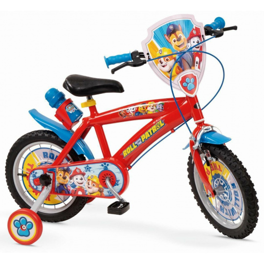 Dětské kolo 14" Paw Patrol Red 1478 Boy NEW TOIMSA