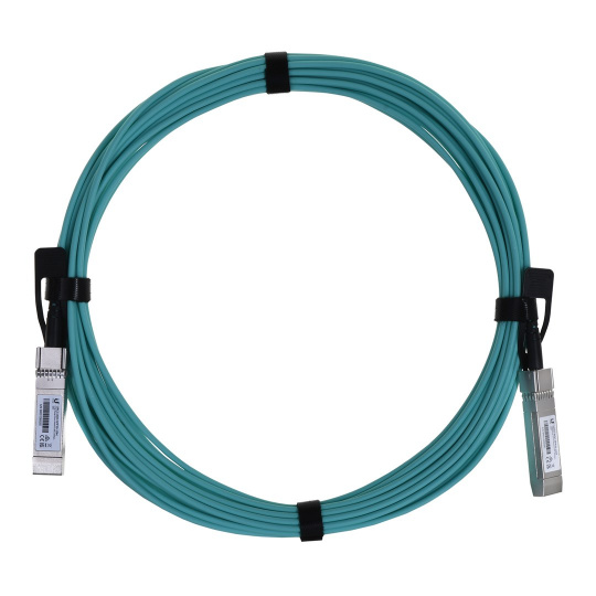 Ubiquiti UACC-AOC-SFP10-5M InfiniBand a optický kabel SFP+ Barva Aqua