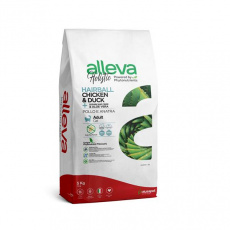 Alleva HOLISTIC cat hairball kuracie & kačacie & cukrová trstina & aloe vera 5 kg