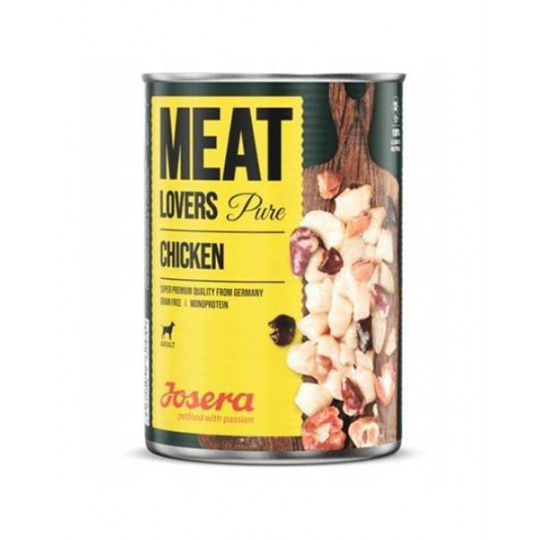 Josera konzerva Dog Meat Lovers Chicken 800 g Josera konzerva Dog Meat Lovers Chicken 800 g