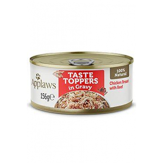 Applaws Dog konz. Toppers Gravy kurča s hovädzím 156g Applaws Dog konz. Toppers Gravy kurča s hovädzím 156g