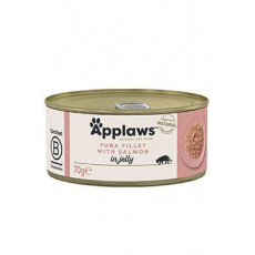 Applaws Cat konzerva Adult Jelly tuňák s lososem 70g