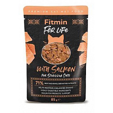 Fitmin FL cat kapsička Sterilized Lososová 85g Fitmin FL cat kapsička Sterilized Lososová 85g