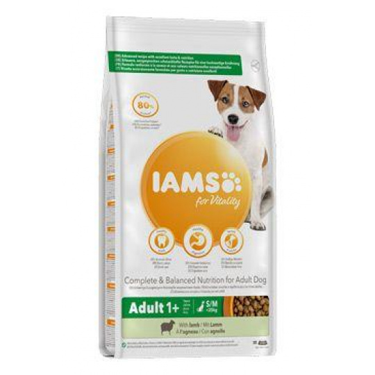 Iams Dog Adult Small&Medium Lamb 3kg Iams Dog Adult Small&Medium Lamb 3kg