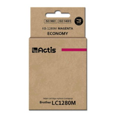 Actis KB-1280M inkoust (náhrada za Brother LC1280M; standardní; 19 ml; červený)