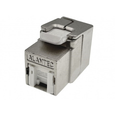 Alantec MB004-1 RJ45 beznástrojový STP cat.6 PoE+ keystone modul ALANTEC Plus - Vylepšený přenosový výkon