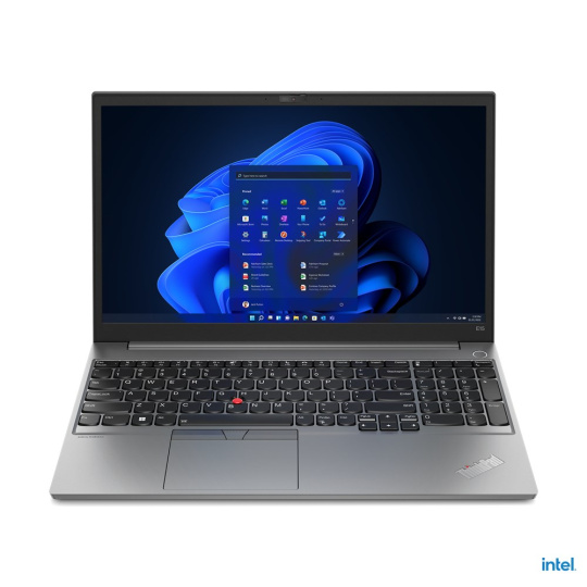 Lenovo ThinkPad E15 i5-1235U Notebook 39,6 cm (15.6") Full HD Intel® Core™ i5 16 GB DDR4-SDRAM 512 GB SSD NVIDIA GeForce MX550 Wi-Fi 6E (802.11ax) Windows 11 Pro Metalická