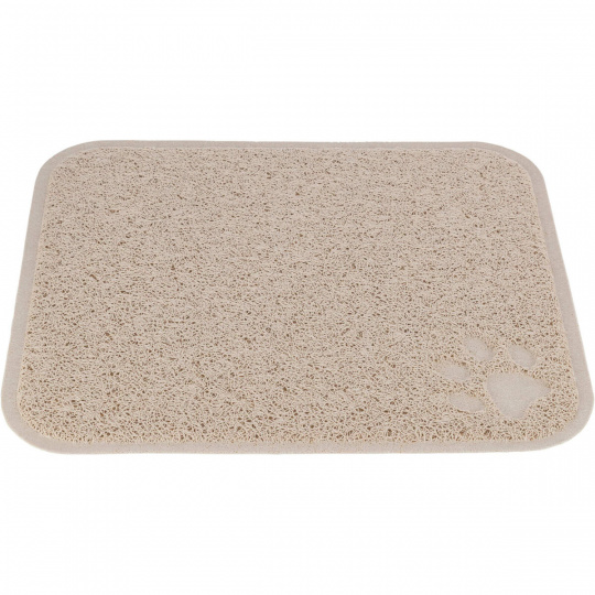 Podložka pred mačaciu toaletu 37 x 45cm, PVC, telová Podložka pred mačaciu toaletu 37 x 45cm, PVC, telová