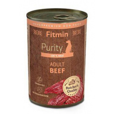 Fitmin dog Purity tin konz. Adult Beef 400g Fitmin dog Purity tin konz. Adult Beef 400g