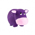 Fialová kravička so zvukom 9 cm, latex, HipHop Dog