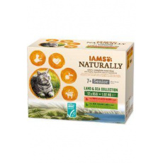 Iams Cat Senior losos/jahňacie v omáčke kapsička 12x85g Iams Cat Senior losos/jahňacie v omáčke kapsička 12x85g