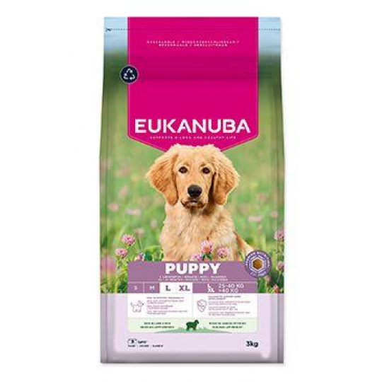 Eukanuba Dog Puppy Large rich in Lamb 3kg