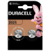 Duracell Specialties - Electronics batteries 2025 2PK Jednorázová lithiová baterie CR2025