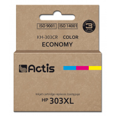 Actis Inkoust KH-303CR pro tiskárny HP, náhradní inkoust HP 303XL T6N03AE; Premium; 18 ml; 415 stran; barevný
