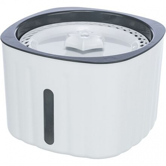 Napájadlo / fontánka FLOWER, 2 l/18,5 × 13 × 18,5 cm, plast, biela/sivá (RP 2,90 Kč) Napájadlo / fontánka FLOWER, 2 l/18,5 × 13 × 18,5 cm, plast, biela/sivá (RP 2,90 Kč)