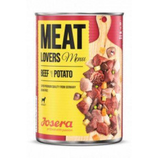 Josera Dog konz.Meat Lovers Menu Hovädzie s Zemiakmi 400g Josera Dog konz.Meat Lovers Menu Hovädzie s Zemiakmi 400g