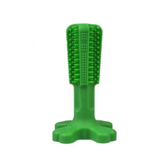 Hračka DUVO+ zubná kefka Chew`n play zelená M 14,5 x 9 x 9 cm Hračka DUVO+ zubná kefka Chew`n play zelená M 14,5 x 9 x 9 cm