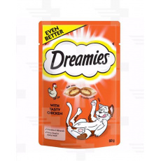 Maškrta Mars DREAMIES cat s kuracím 6 x 60 g Maškrta Mars DREAMIES cat s kuracím 6 x 60 g
