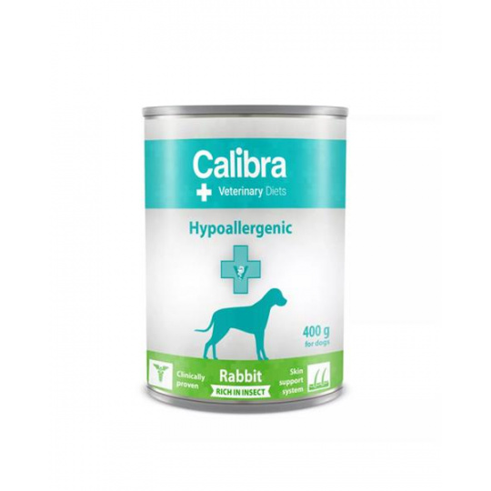 Calibra VD Dog Hypoallergenic Rabit&Insect konzerva 6 x 400 g Calibra VD Dog Hypoallergenic Rabit&Insect konzerva 6 x 400 g