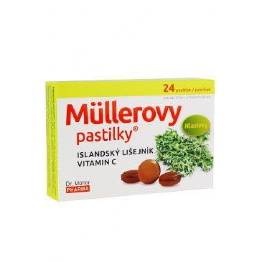 Dr.Muller Pastilky s Islandským lišejníkem 24ks