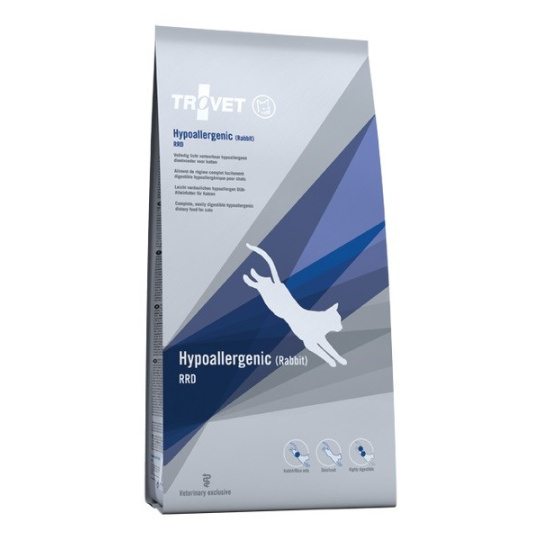 TROVET Hypoallergenic RRD with rabbit - suché krmivo pro kočky - 3 kg