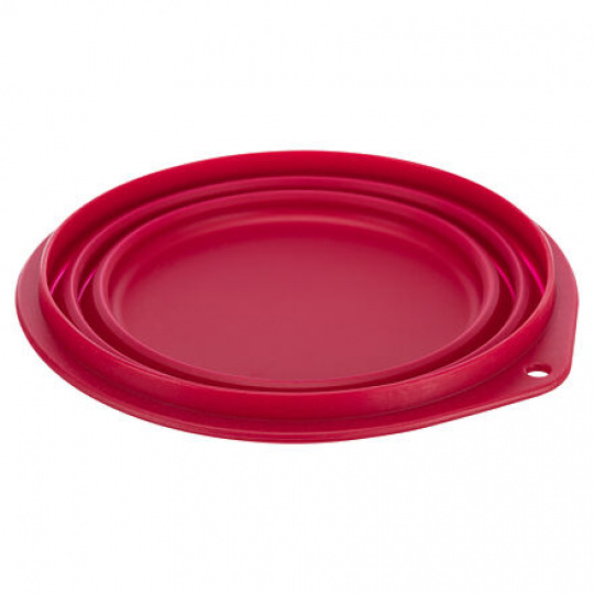 Cestovná silikónová miska skladacia Cestovná silikónová miska skladacia