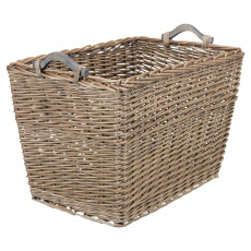 Prútený kôš s dvoma držadlami, 60 x 40 x 40 cm, hnedá Prútený kôš s dvoma držadlami, 60 x 40 x 40 cm, hnedá