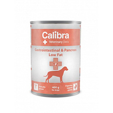 Calibra VD Dog Gastrointestinal & Pancreas Low Fat konzerva 400 g