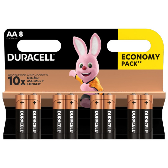 Baterie DURACELL Basic AA/LR6 K8