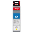 Activejet Ink AE-101Y Inkoustová lahvička pro tiskárnu Epson, náhradní Epson 101; Supreme; 70 ml; žlutá barva