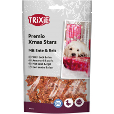 PREMIO Xmas Stars, vianočný maškrta kačica s ryžou, 100 g