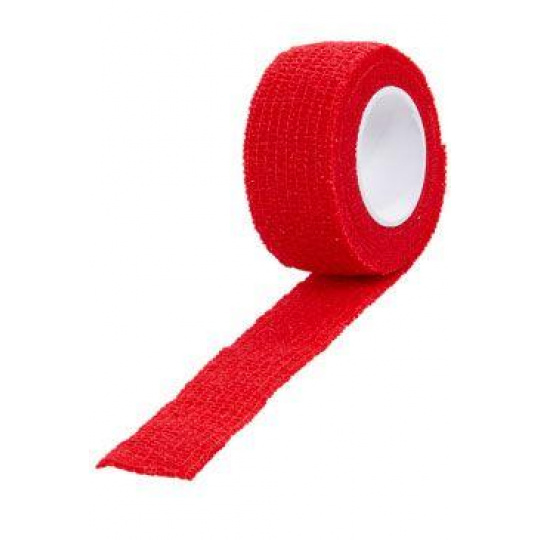Elastická bandáž. Vet-Flex 2,5cm x 4,5m červ. Kruuse 1ks Elastická bandáž. Vet-Flex 2,5cm x 4,5m červ. Kruuse 1ks
