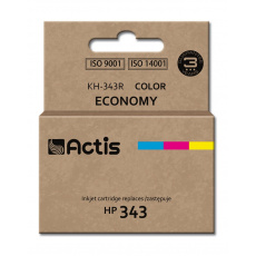 Actis KH-343R Inkoust (náhrada za HP 343 C8766EE; standardní; 21 ml; barevný)