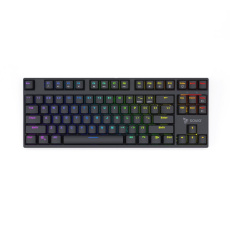 Savio Mechanická klávesnice Rampage Outemu Brown, anti-ghosting, RGB, černá