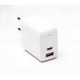 AUKEY PA-B3 GaN Omnia Mix Wall Charger 65W 2xUSB (1xUSB-C & 1xUSB-A) White