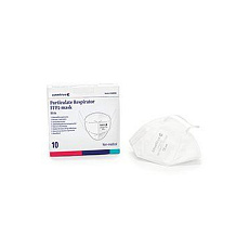 Respirátor FFP2 biely 10 ks CVET