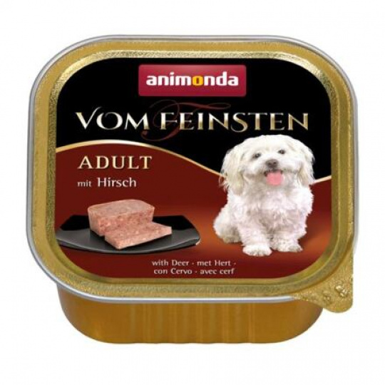 ANIMONDA paštéta ADULT - s jelením mäsom pre psy 150 g ANIMONDA paštéta ADULT - s jelením mäsom pre psy 150 g