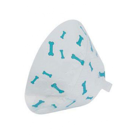 Ochranný golier BUSTER plastový Bone tyrkysový 7,5cm Ochranný golier BUSTER plastový Bone tyrkysový 7,5cm