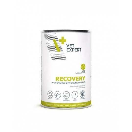 VetExpert VD dog 4T Recovery konzerva 400 g VetExpert VD dog 4T Recovery konzerva 400 g