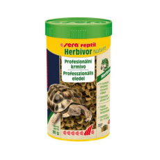 Sera Reptil Professional Herbivor Nature krmivo pre rastlinožravé reptílie, suchozemské korytnačky a leguány 250 ml