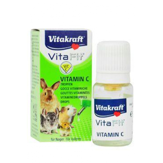 Vitakraft Rodent VitaFit C Vitamín kvapky 10ml Vitakraft Rodent VitaFit C Vitamín kvapky 10ml