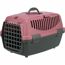 Transportný box CAPRI I, XS: 32x31x48cm (max. 6kg), tmavosivá/staroružová