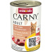 ANIMONDA konzerva CARNY Adult - kuracie, morčacie + kačacie srdce 400g