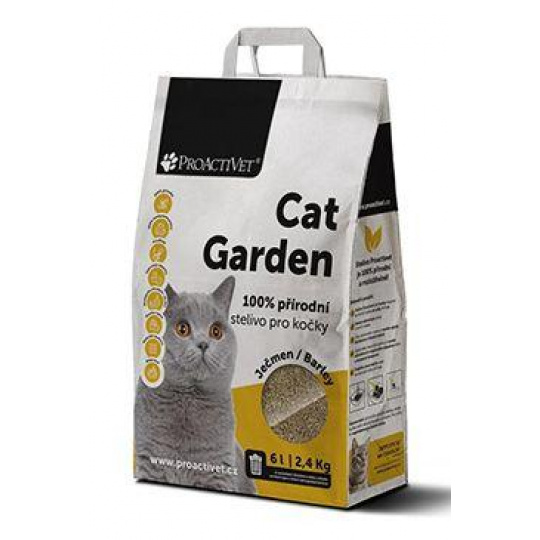 Podstielka Proactivet Cat Garden Jačmeň 6l