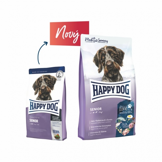 Happy Dog Fit & Vital Senior 12,5 kg +  DOPRAVA ZDARMA