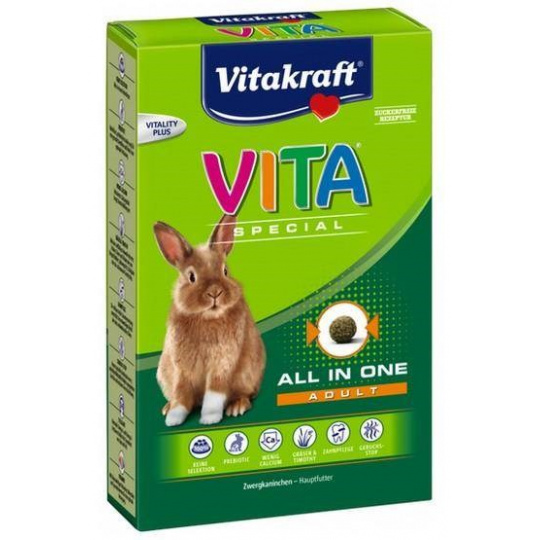 VITAKRAFT Vita Special Adult  - krmivo pro králíka - 600g