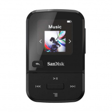 SanDisk Clip Sport Go MP3 přehrávač 16 GB Černá