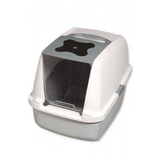 WC mačka kryté domček CATIT Design Sivá 56x38x48cm