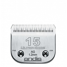Náhrad.čepeľ k strih.strojčeku ANDIS Size 15, výška strihu 1,2 mm Náhrad.čepeľ k strih.strojčeku ANDIS Size 15, výška strihu 1,2 mm