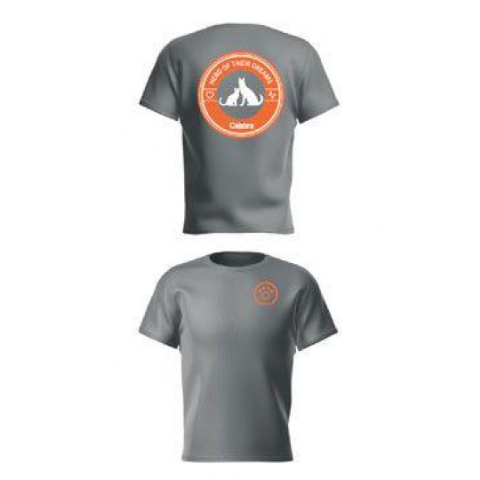 Calibra - oblečenie - pánske tričko sivé 2XL Calibra - oblečenie - pánske tričko sivé 2XL